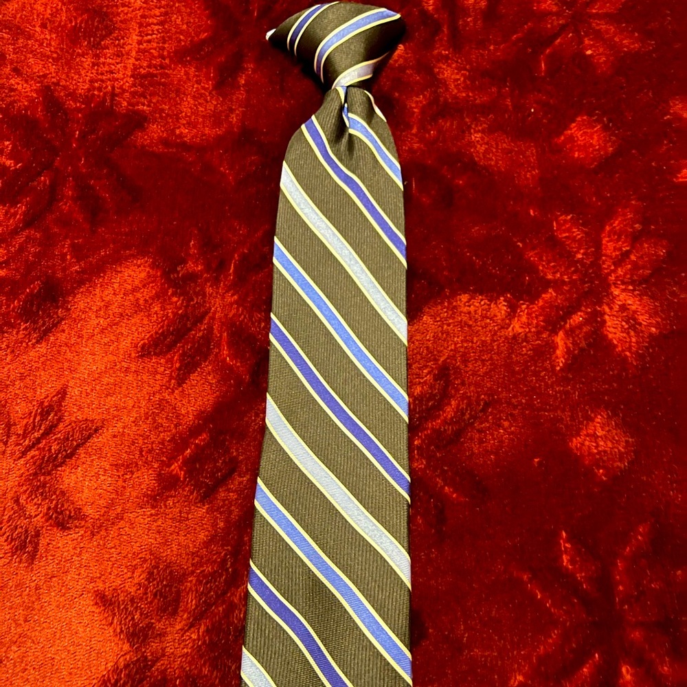 Chaps boys clip-on tie